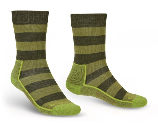 Bridgedale Lightweight Merino Men_1888968183_Green stripe