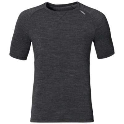 Odlo Revolution Men Shirt SS_voorkant_110362_black melange