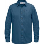 Fjallraven Abisko Hike Shirt LS_82263_Uncle Blue 520