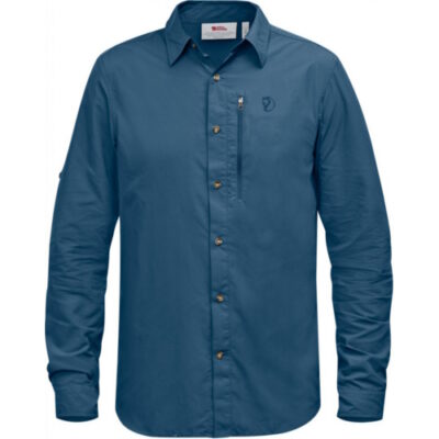 Fjallraven Abisko Hike Shirt LS_82263_Uncle Blue 520