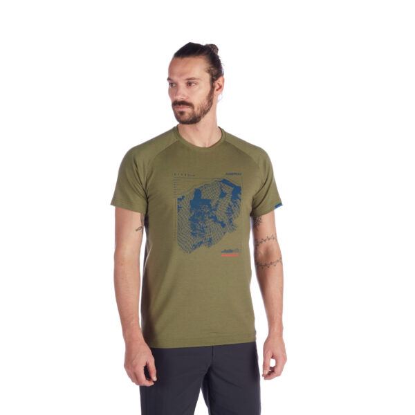 Mammut Mountain T-Shirt Men_1017-09842_Olive PRT2