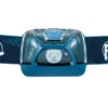 Petzl Tikka_blauw detail voorkant