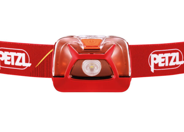 Petzl Tikkina_rood detail voorkant