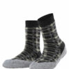 Falke Cosyshoe Women_46424_black checked