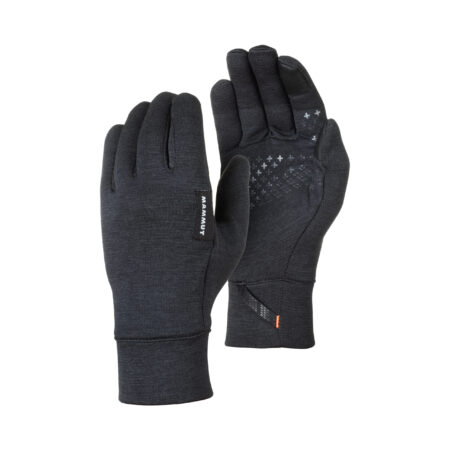 Mammut Wool Glove_1190-00300_Black melange