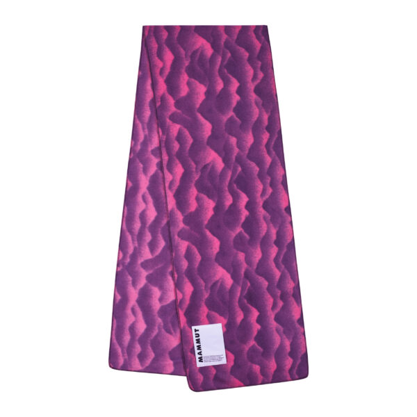 Mammut Fleece Scarf Mountains_1192-00170_Pink-Grape 6424