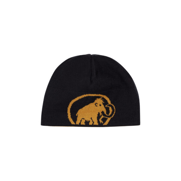 Mammut Logo Beanie_Cheetah-Black_andersom