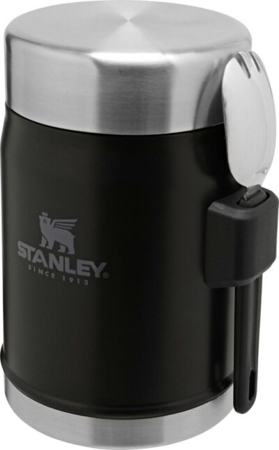 Stanley Food Jar en Spork 0.4 liter_10-09382_Matte Black