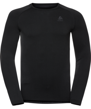 Odlo Warm Performance Shirt Crew Neck LS_196192_Black