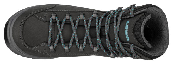 Lowa Renegade Evo GTX Mid Women_bovenkant_Asphalt-Turqoise